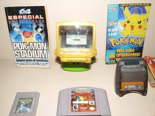 Combo Pokemon Stadium+pokemon Silver Gbc