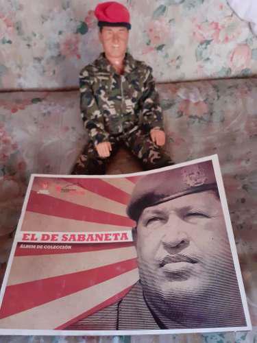 Figura Y Album De Barajitas Del Ex-presidente Chavez. (50v)