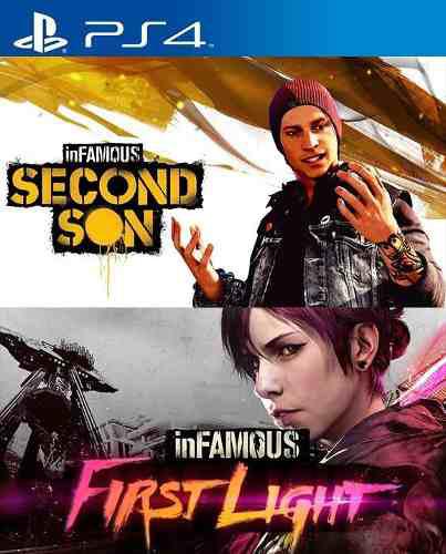 Juego Digital Ps4 Infamous Second Son Y First Light