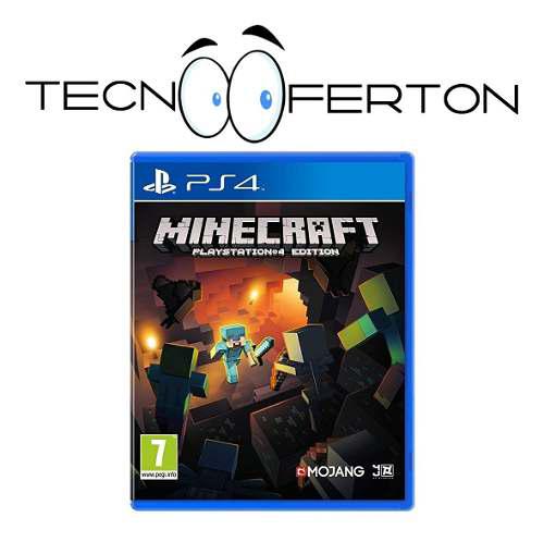 Juego Minecraft Ps4 Edition Original Nuevo Sellado Tienda