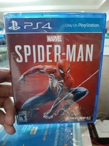 Juego Playstation4 Ps4 Spiderman Original Sellado Videojuego