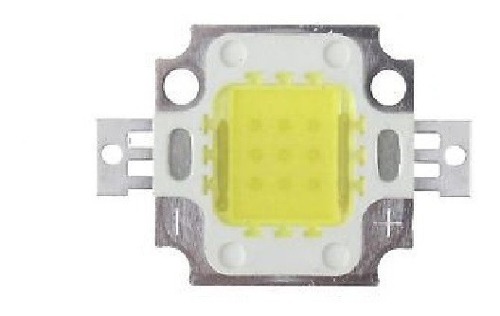 Led 10w Chip Power (blanco Frio) Para Reflectores 4und