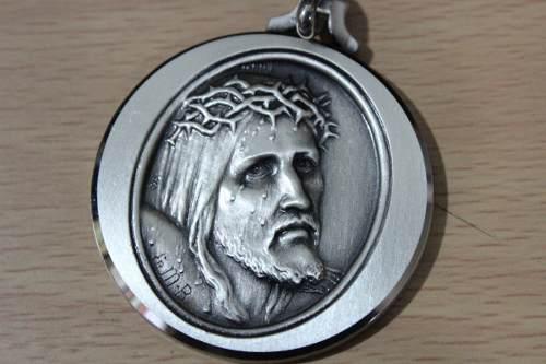 Medalla Jesus Cristo Tallado De Paris- Montmartre