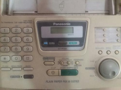 Panasonic Fax Modelo Kxfp 250
