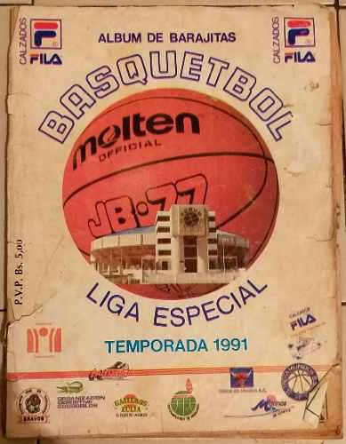 Sg2 Album De Basquetbol Liga Especial 1991