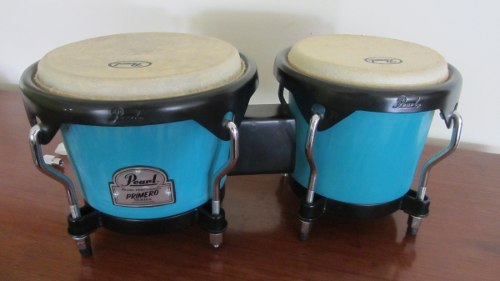 Tambor Bongos Usados Como Nuevo Marca Pearl Percusión