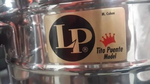 Timbales Lp Tito Puente Con Full Accesorios (500vrd)