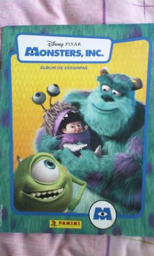 lbum Original Panini Monsters Inc Disney Pixar