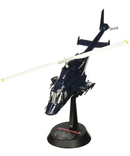 Aoshima Airwolf 1 48 Bascula Modelo Diecast Azul