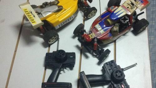 Buggy Nitro Duratrax By Futaba 1/16 Los 2 Carros 130ve