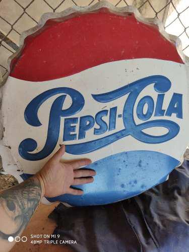 Chapa De Aprox 18-20 De Pepsi Decorativa Colección