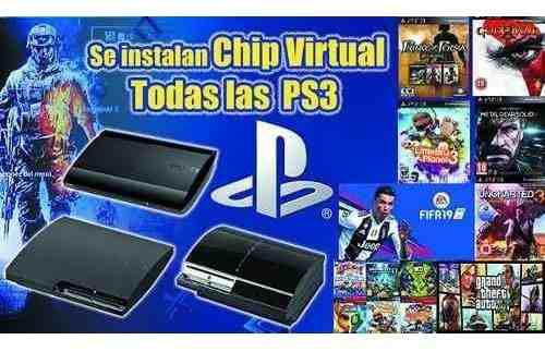 Instalacion De Chip Virtual Para Ps3 ¡todos Los Modelos!