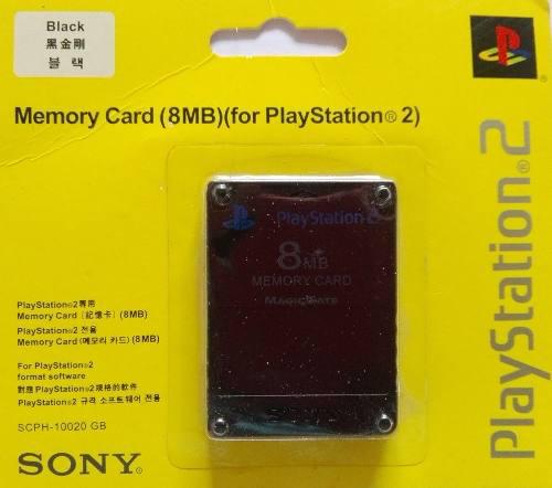 Memory Card 8mb Para Playstation 2 Precio Negociable