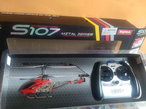 Mini Helicopter, Gyroscopes System S107 Metal Series