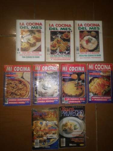 9 Mini Revistas Cocina Coleccion Buen Provecho