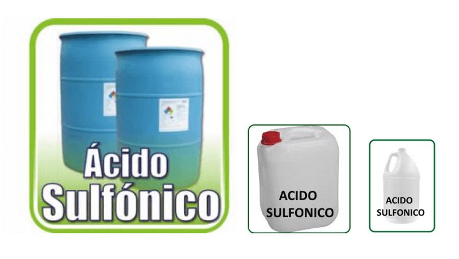 ACIDO SULFONICO, GENAPOL PASTA, CERA EMULSIONADA AL 20%,