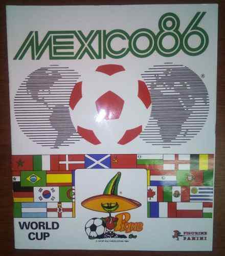 Album Panini Mundial Mexico 1986 Completo