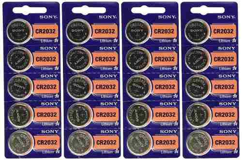 Baterías Sony Cr2032 Lithium 3v Originales Blister 5 Uni