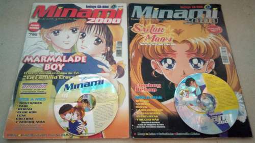 Colección Revistas Minami Números 0, 1, 2 Y 3 Sailor Moon