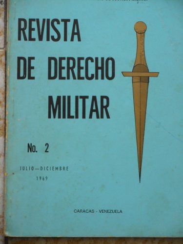 Derecho Militar, Revistas 2, 4 Y 5, Años  Y 