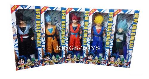 Figura Dragon Ball Muñecos Sonido Goku Vegeta Juguete 50cm
