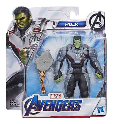 Figura Hulk Deluxe Vengadores Marvel Endgame Team Suit
