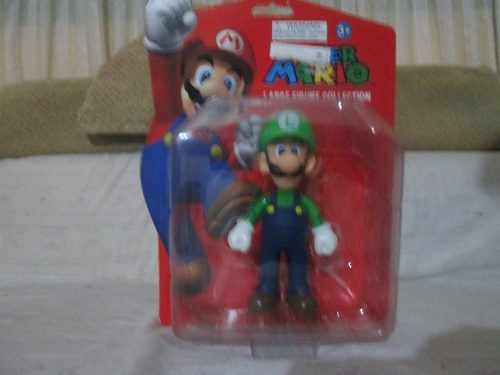 Figura Luigi 12 Y 23 Centimetros. Original Mario Bross