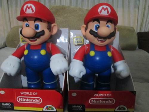 Figura Muñeco Mario Bros Gigante Nintendo 50 Ctims Origi