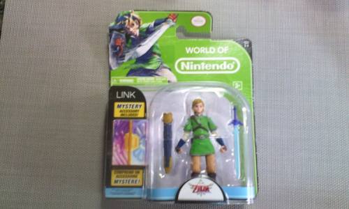Figura Mundo Nintendo Zelda Con Accesorio Link