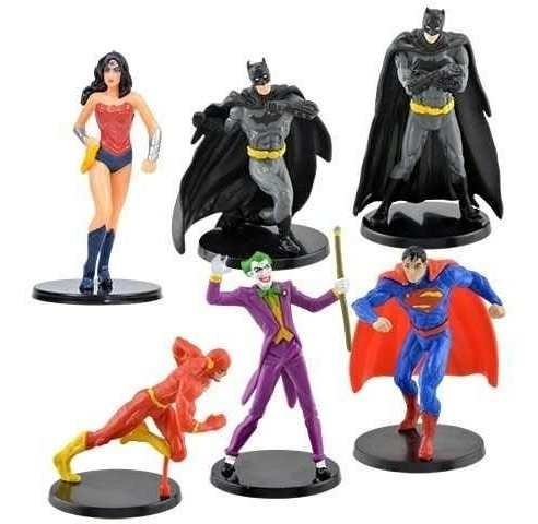 Figuras Batman Mujer Maravilla Flash Superman Y El Joker