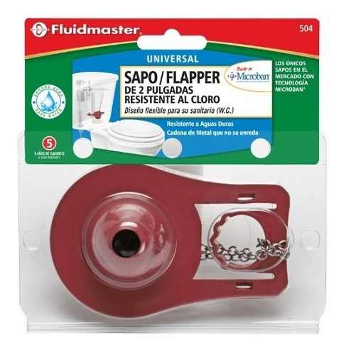 Fluidmaster Sapo/flapper 2 Pulgadas Resistente Al Cloro (7)