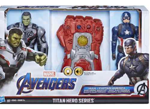 Iron Man Y Capitán America Bunker Muñeco Figura Avenger