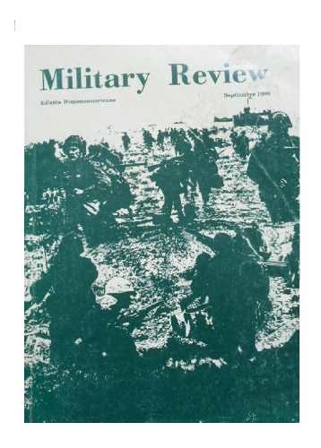Military Review - Revista Profesional Del Ejercito De Ee.uu.