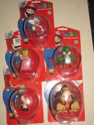 Mini Figuras Mario Bros X 5