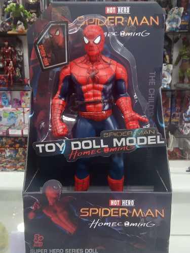 Muñeco 33 Cm Spiderman Thanos Capitánamerica Iroman Hulk