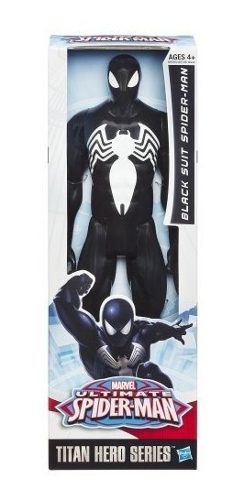 Muñeco Black Suit Spiderman Titan Hero Series Somos Tienda