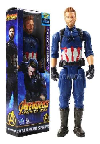 Muñeco Capitán América 30cm Infinity War Hasbro China