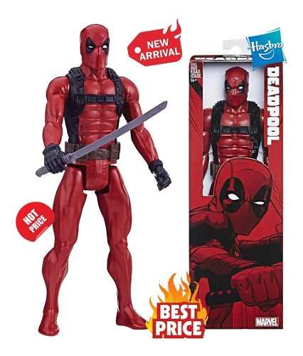 Muñeco Deadpool Marvel Original Hasbro 30 Cm