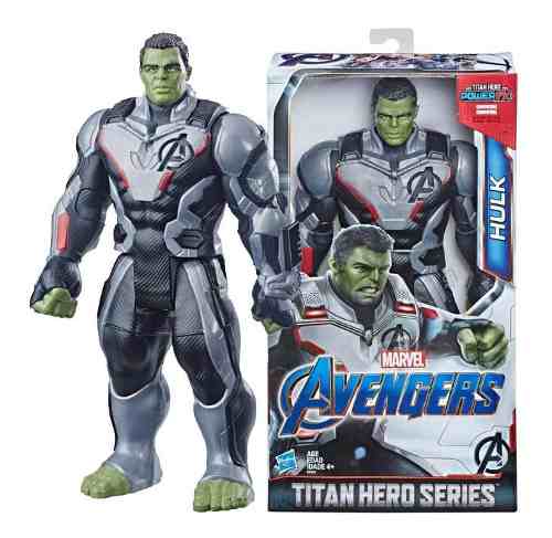 Muñeco Figura De Accion Hulk Avengers 30 Cm Hasbro 36 Verds