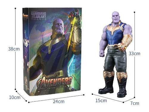 Muñeco Hasbro Vengadores Thanos 30cm Sabana Grande
