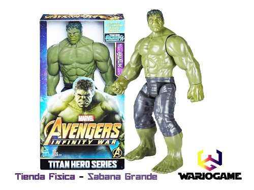 Muñeco Hulk Avengers Marvel Infinity War Niños Sabana