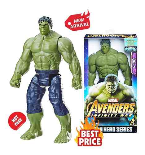 Muñeco Hulk Marvel Avengres Original Hasbro 30 Cm