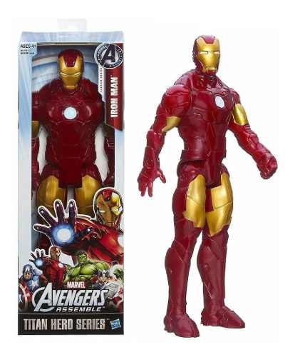 Muñeco Iron Man Titan Hero Hasbro Original 30cm