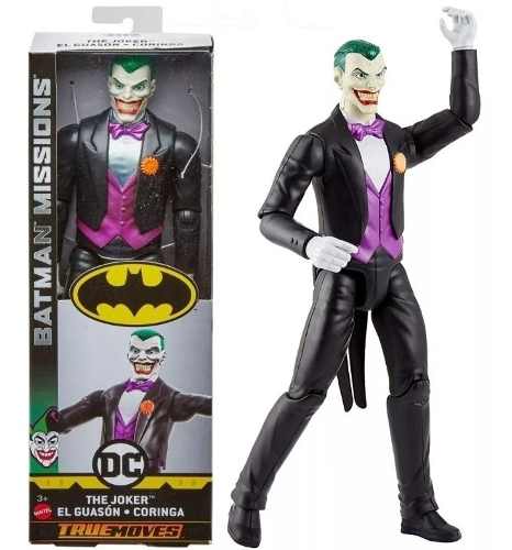 Muñeco Joker Original Mattel El Guason Batman Missions