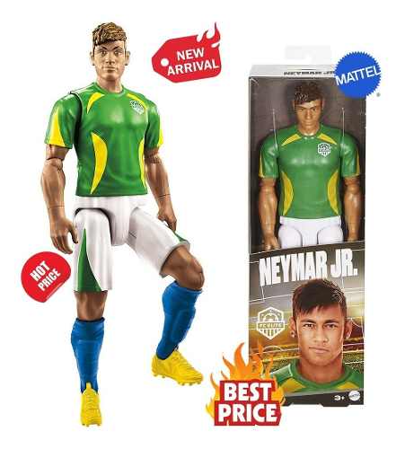 Muñeco Neymar Jr Fc Elite Futbol Original Mattel Panini