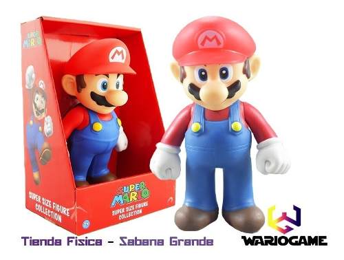 Muñeco Super Mario Bros Grande 23cm Niños Somos Tienda