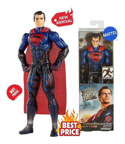 Muñeco Superman Original 100% Mattel 30 Cm
