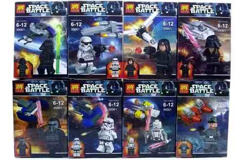 Muñecos Armables Estilo Lego Figuras Star Wars Space Wars