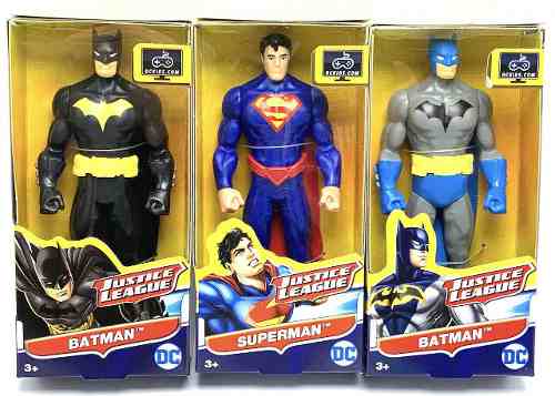Muñecos De Batman Y Superman Original 16 Cm Mattel