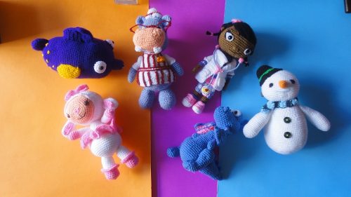 Muñecos De La Doctora Juguetes - Amigurumi Crochet